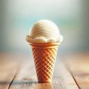 Helado en Cono – Sabor Clásico y Suave