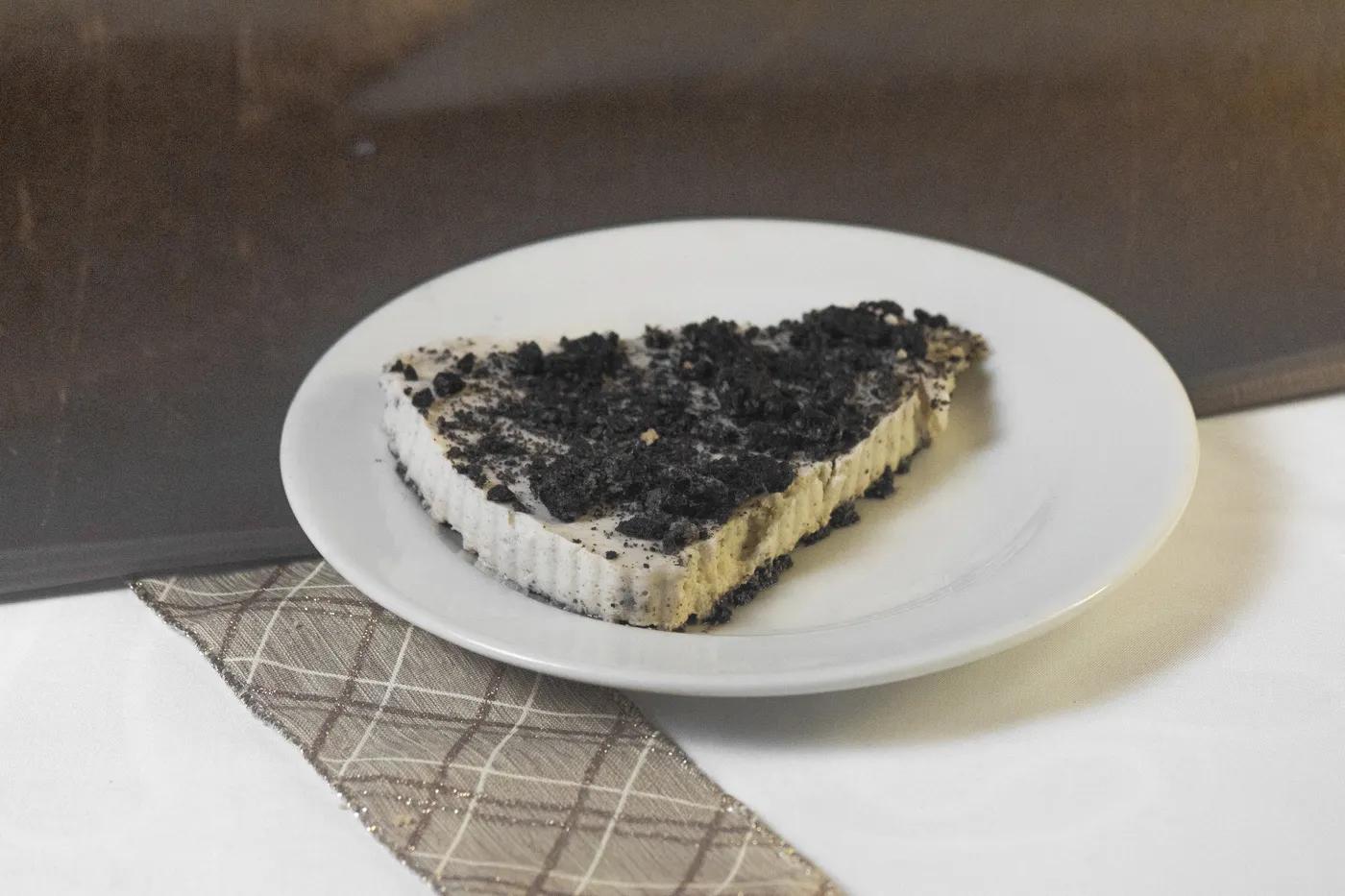 Cheesecake con trozos de galleta Oreo