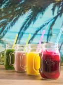 jugos de mora maracuya fresa